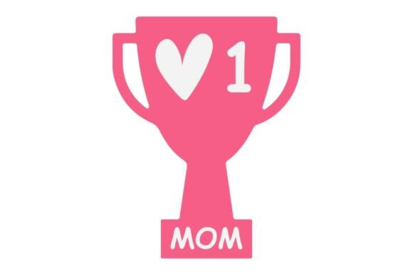Best Mom Trophy: A Heartfelt Embroidery Design