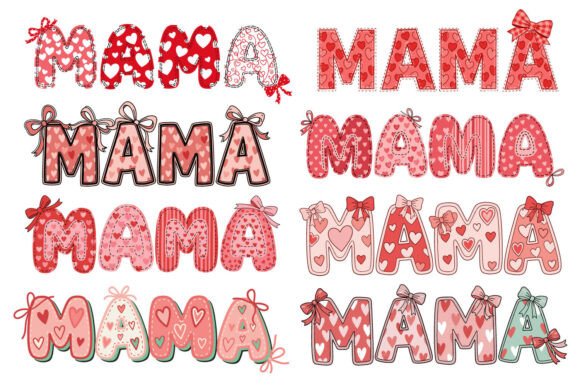 Bubble Heart Valentine Mama Svg Bundle Review