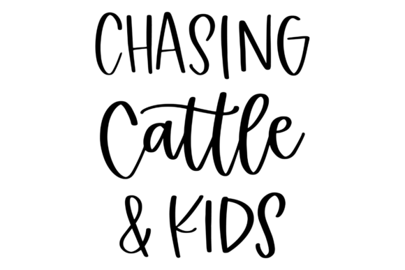 Charming Farm Life with Chasing Cattle and Kids