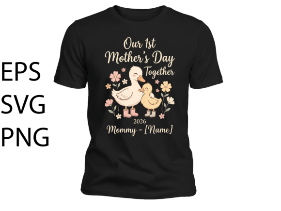 Custom 1st Mothers Day 2026 SVG: A Charming Embroidery Design