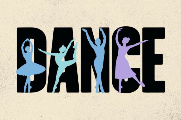 Elegant Ballet Dancer SVG for Embroidery Projects
