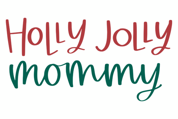 Holly Jolly Mommy: A Festive Embroidery Delight