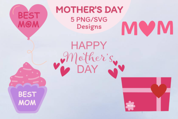 Mom's Special Celebration Embroidery Bundle