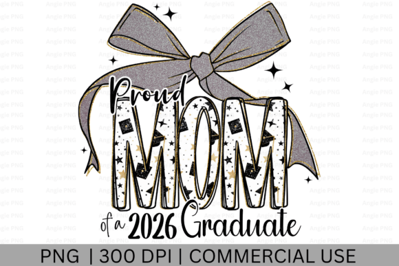 Proud Mom of a 2026 Graduate PNG: A Closer Look