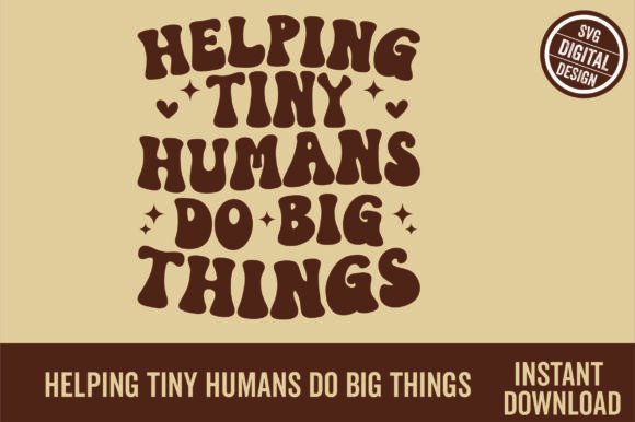 Review: Helping Tiny Humans PNG SVG Teacher