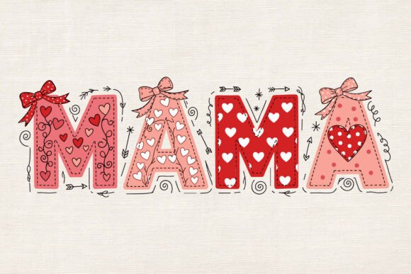 Valentine Bow Heart Mama SVG: A Designer's Review